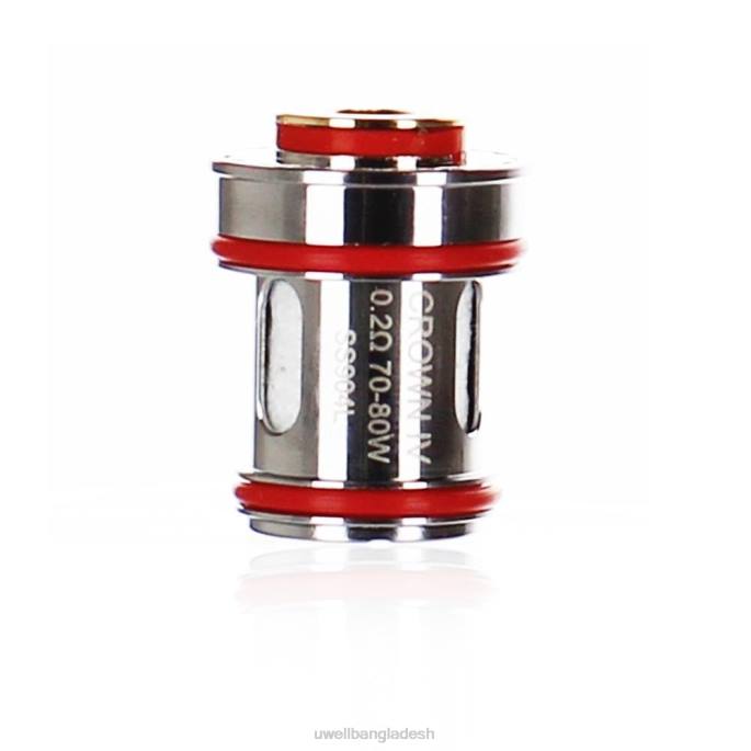 UWELL Bangladesh - UWELL CROWN 4 প্রতিস্থাপন কয়েল (4-প্যাক) ডুয়াল কয়েল 0.2ohm 02PJ182