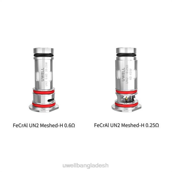 UWELL e cigarette - UWELL HAVOK V1 কয়েল (4-প্যাক) 0.25ohm 02PJ150