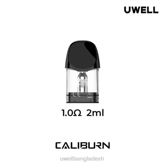 UWELL online shop - UWELL CALIBURN A3 প্রতিস্থাপন শুঁটি | 4-প্যাক 1.0ohm 02PJ18