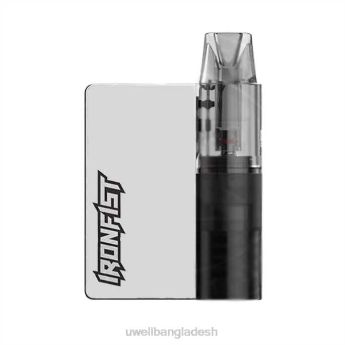 UWELL online shop - UWELL CALIBURN IRONFIST L পড মোড ধাতব রূপা 02PJ158