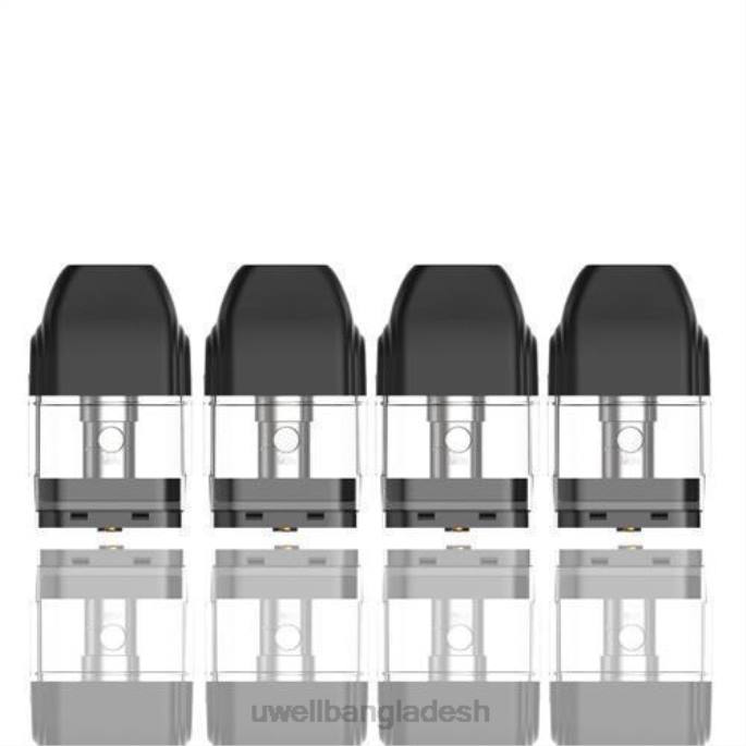 UWELL vape kit - UWELL CALIBURN প্রতিস্থাপন পড কার্তুজ 4-প্যাক 02PJ35