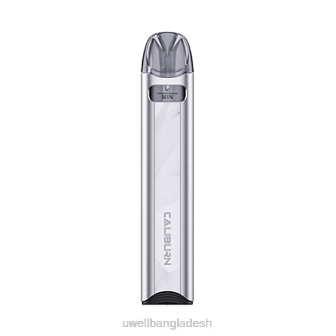 UWELL Bangladesh - UWELL CALIBURN A3S কিট (পড সিস্টেম) চাঁদনী রূপালী 02PJ22