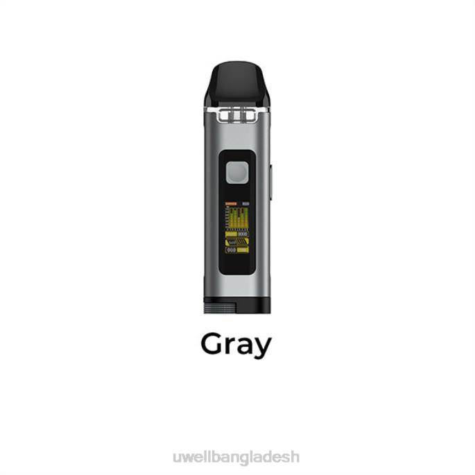 UWELL e cigarette - UWELL CROWN D পড কিট ধূসর 02PJ120