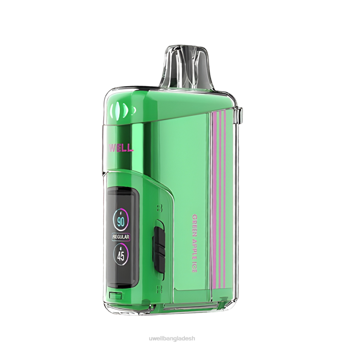 UWELL store - UWELL VISCORE A18000 নিষ্পত্তিযোগ্য vape সবুজ আপেল বরফ 02PJ296